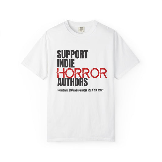 Support Indie Horror Authors Unisex T-Shirt