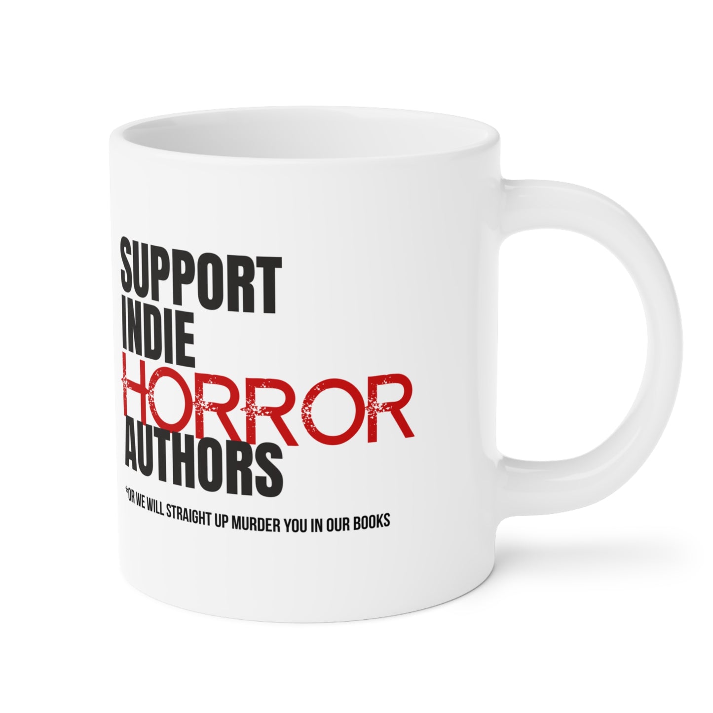 Support Indie Horror Authors Ceramic Mug
