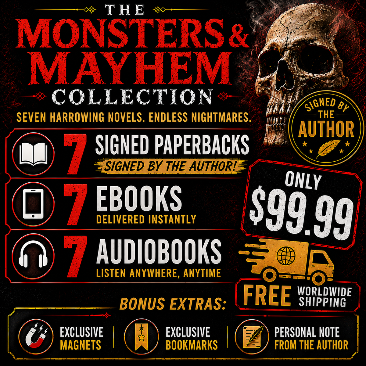 THE MONSTERS & MAYHEM COLLECTION