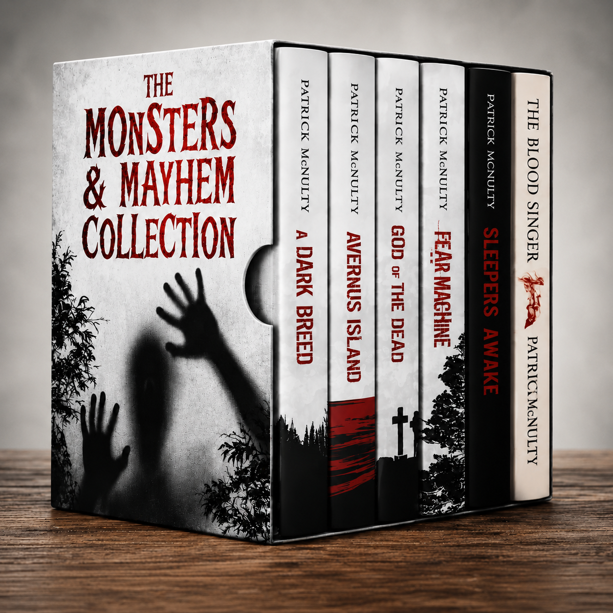 💀 6 HORROR NOVELS + 6 AUDIOBOOKS. ONE KILLER DEAL.
