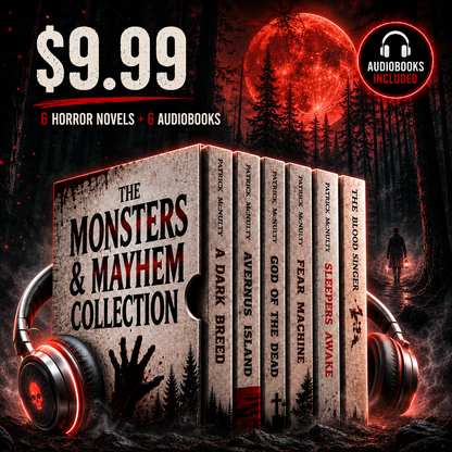 6 HORROR NOVELS + 6 FULL AUDIOBOOKS ONLY $9.99